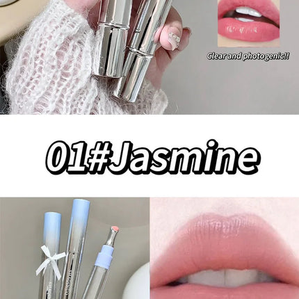 Mirror Watery Essence Lip Gloss Long-Lasting Non-Sticky Plumping Liquid Lipstick Jelly Lip Glaze Makeup Moisturizing Lips Tint