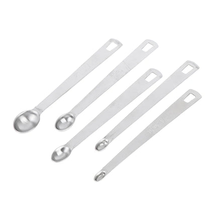 Hot Sale 5Pcs/Set Stainless Steel Small Measuring Spoons Seasoning Dry And Liquid Ingredients Kitchen Accurate Cooking Gadgets
