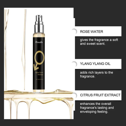 Pheromone Perfume Highly Attractive Pheromone Cologne for Men Elegant Pheromone Essential Oil Unisex Attraction for Men Parfum
