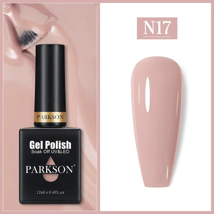 Parkson 12ML Nail Gel Polish HEMA TPO FREE Full Coverage 279 Color Gel Pigment Professional Nail Art Long Lasting Gel Varnish