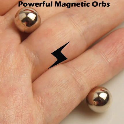 BDSM Powerful Magnus Magnetic Nipple Orbs Clamps Balls,Clitoris Clit Labia Cock Scrotum Clips,Sex Toys for Couples