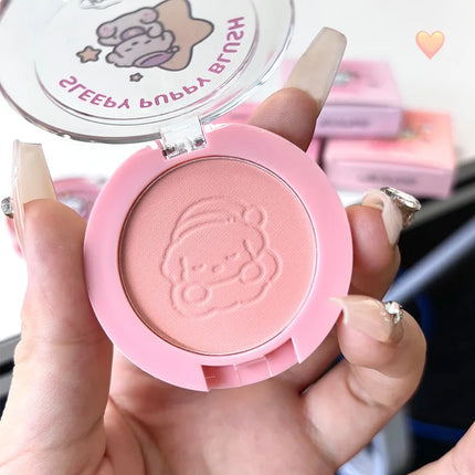 JOLLY JOJO Sleepy Puppy monochrome Blush Expansion Matte Naturally Brightening Highlights Blush
