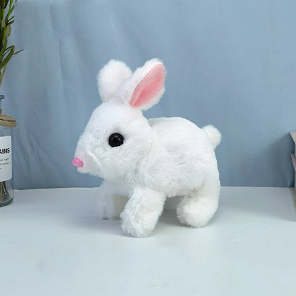 Children Puzzle Electronic Toys Electric Stuffed Rabbit Walk Bark Nod Birthday Parties Holiday Gifts Room Decoration