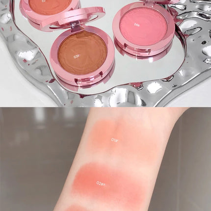 Cream Blush Powder Natural Matte Brightening Face Palette Highlights Vibrant Rubors Rouge luxury Korean Makeup Dupes Cosmetics