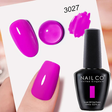 NAILCO Gel Nail Polish 15ml Hema TPO Free Nail Art Vernis Semi Permanent UV Gel Polish Nail Manicure Nail Varnish Ongle Top Coat