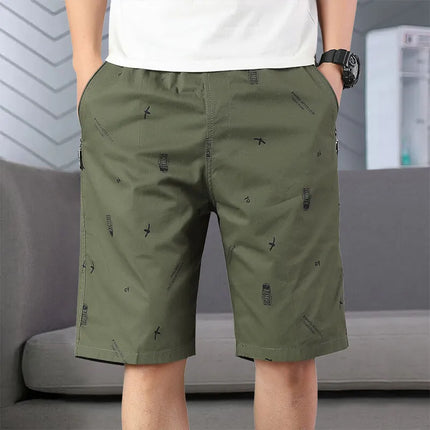 Men Light Weight Beach Shorts Summer Casual Sweat Shorts Baggy Sports Wide Leg Print Gym Running Shorts