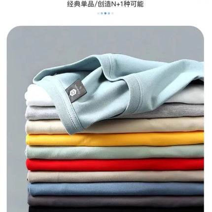 Good Quality T-Shirts Men Summer Sale Cotton Male T-shirt Women Short Sleeves Tee Shirt Boys Basic Plain Tops Girl Oversize 5XL