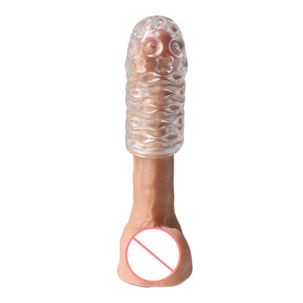 Masturbation for Men Penis Pleasent Aircraft Cup Device Soft Transparent Pocket Vaginal Sleeve Training 18 Adult Erotic Sex Toys