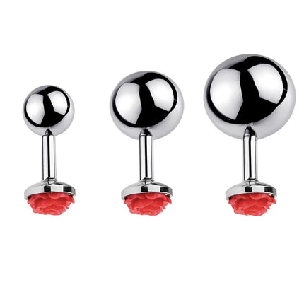 Stainless Steel Anal Plug Hollow Ultra Light Butt Plug Detachable Hollow Design Anal Plug Massager Dilator Masturbation Ass Plug