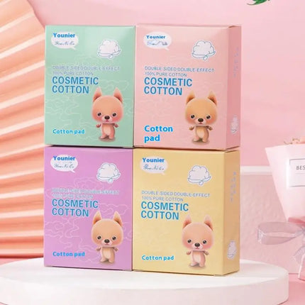 {CC44} 50/100 Pcs Thin Cotton Pads Soft Cotton Stretch Disposable For Face Wash Nail Polish Remover Cosmetic Makeup Tools