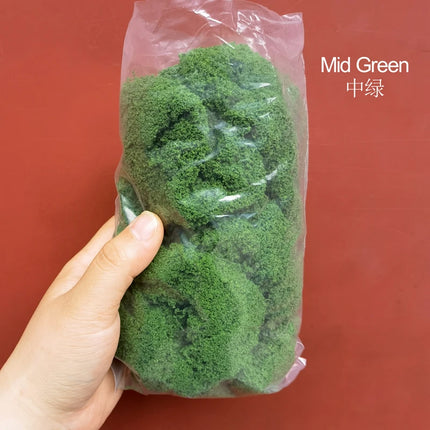 160ml/bottle Mesh Filamentous Sponge Tree Powder Cluster Shrub Vegetation Diy Scene Making Materials Railway Diorama Layout