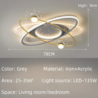 Grey 78CM / Remote dimming