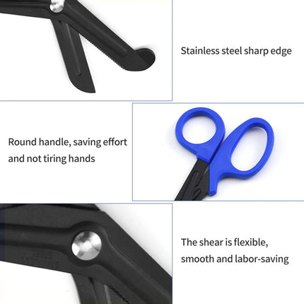 1PC，Paramedic Nursing Scissor Emergency Shears Survive Scissors Trauma Shears Rescue Scissors Field Outdoor Tools Camping Tools