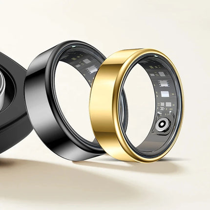 2026 Smart Ring Bluetooth Call Heart Rate Blood Pressure Monitor 5ATM Waterproof Health Ring Men Women For Xiaomi Gift