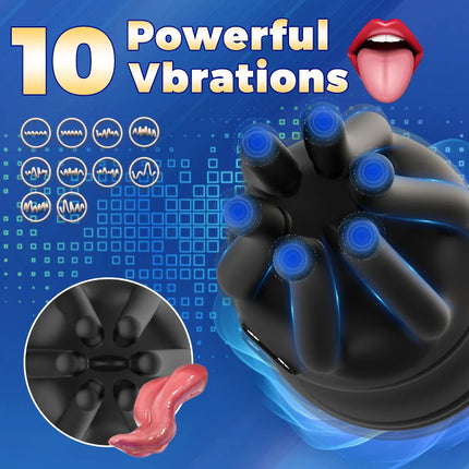 Male Masturbators Masturbation Cup Tentacle Penis Vibrator Trainer Clit Nipple Massager Adult Sexmachine Sex Toys for Men Couple