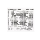 White-Word Excel