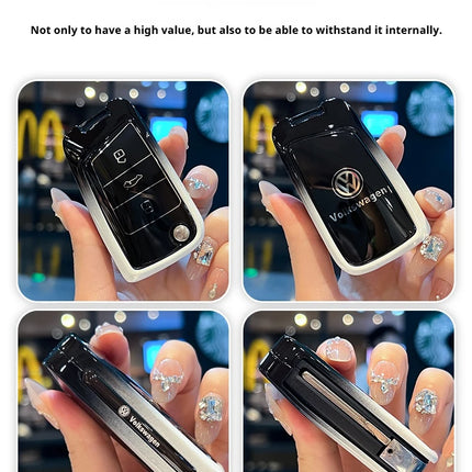 The car key bag is suitable for the key bag buckle For Volkswagen Bora, Santana, Lavida, Jetta, Passat and POLO