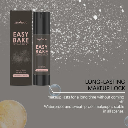 Setting Spray Mattifying Waterproof Sweat-Proof Oil Control Base Makeup Non-sticky Wearing Makeup Naturally Fixer Spray 100ml