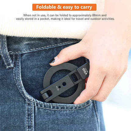 Magnetic Phone Holder Stand MagSafe Cold Shoe Tripod Mount w 1/4 Screw for iPhone Android Phone Desktop Live Streaming Vlog
