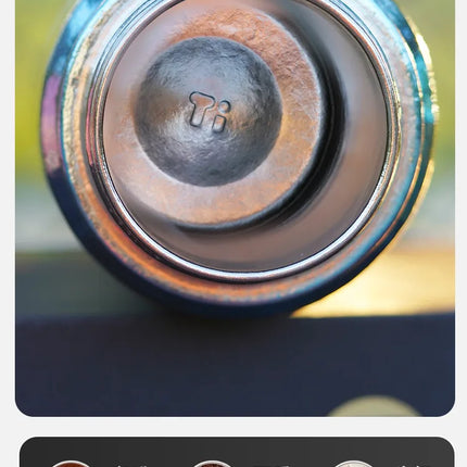 Titanium Water Bottle Thermos Outdoor Cycling Titan Canteen Drink jug Lightweight Kettle Flasks Bucket 650ML Thermal Cup Termos