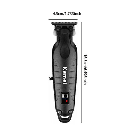 Kemei KM-2293 7000RPM Barber Professional Electric Hair Clipper Trimmer Cordless USB Charging Rechargeable Hair Clippers
