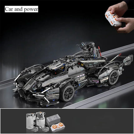 Building blocks Car model sports racing techniques, car bricks, toys, gifts for children and adults, 1:14