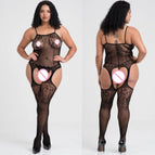 Black Bodystocking 9 / One Size