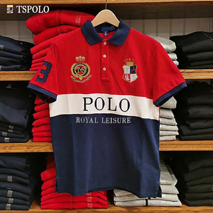 Classic Men Short Sleeve Polo Shirt 2026 New Golf Great Quality Oversize Men Button Collar T-shirt US Size Clothing Manufacturer