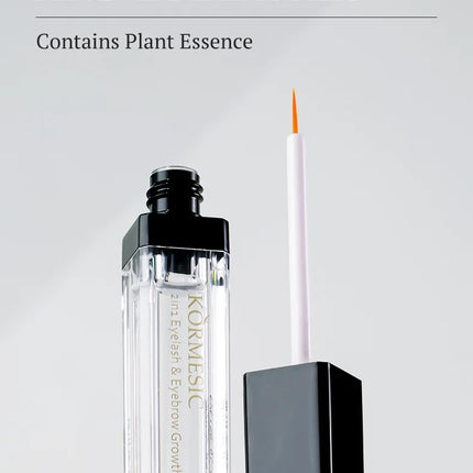 2 in 1 Eyebrow and Eyelash Growth Serum 7 Days Natural Eyelash Enhancer Longer Thicker Lengthening Curling Eyelashes Makeup*2026