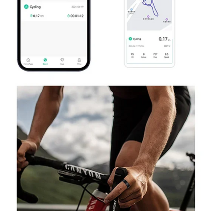 Smart Ring Equipped Motion Step Counting Healthmonitor,Sleep Monitor, Men's And Women's Waterproof Multifunctional Sports Ring