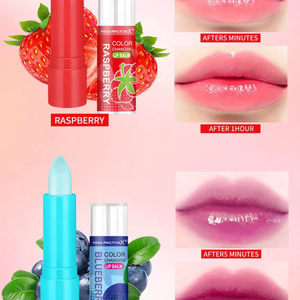 Original color changing lipstick 8PCS -12 hours long lasting, moisturizing, anti smudge, PH lipstick, high quality - holiday gif