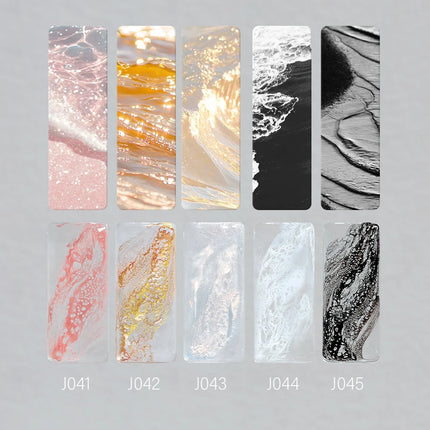 MR NAIL 10color Wave Gel Nail Halo dye Nail Art Bubble Hole Gel Rapid Smudging Special For Marble Wave Nail Art For Nail Salon