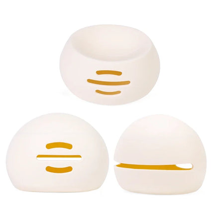 1Pcs Makeup Sponge Holder Eco-Friendly Silicone Multi-hole Beauty Egg Storage Case Travel Protable Cosmetic Puff Holder Box