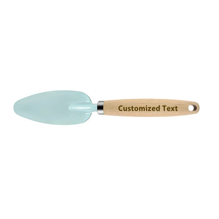 Personalized Colorful Kids Gardening Tools,Mini Wood Handle Trowel Shovel Fork Garden Hand Tools Garden Gifts for Men Women Kids