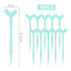 10pcs green
