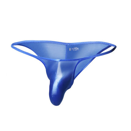 Men's Underwear Ice Silk Low Rise Sexy Bikini Briefs