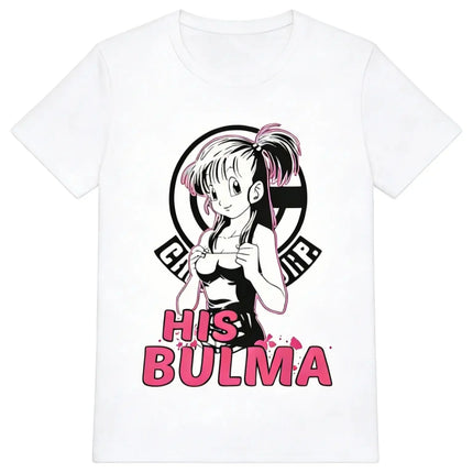 2026 Summer Dragon Ball Retro Anime T-Shirt Couple Outfit Vegeta Bulma Casual Loose Sports Tee Her Vegeta His Bulma Y2K Style