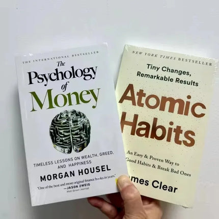 4 Best Books TheNabal Collection/Atomic Habit/Money Psychology/You are your own mountain Enhancement Books english books