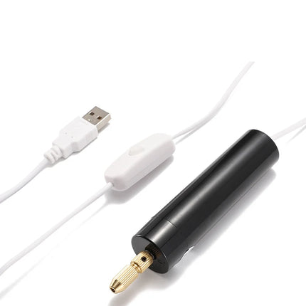Handheld Mini Electric Drill, DIY, USB Electric Drill Tools for Epoxy Resin Jewelry Making, Wood Craft, Engraving Pen Tool