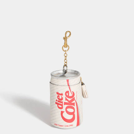 Novelty Coke Can Shape Mini Shoulder Bag Ladies Cute Diet Coke Pr int PU Crossbody Purse Portable Key Chain Coin Bag Funny Trend