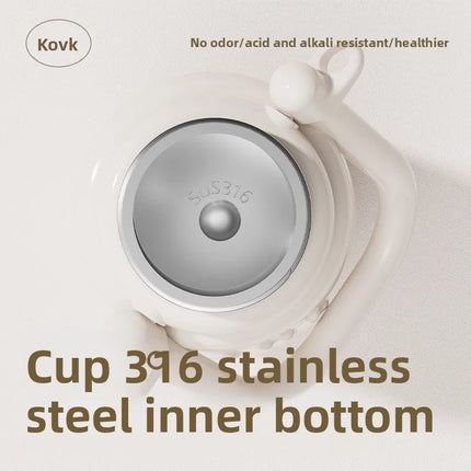 Portable Insulated Coffee Cup | Trendy Milk Bottle Design