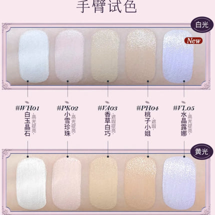Flower Knows Midsummer Fairytales Collection Liquid Concealer Liquid Highlighter 5g Brighten Natural Face Makeup