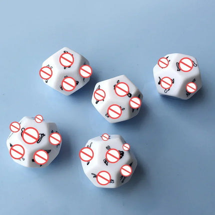 12 Sides Sex Dice High Quality Sexual Games Dice Adult Love Posture Couple Game Foreplay Romantic Sex Toys for Womens Sex Shop