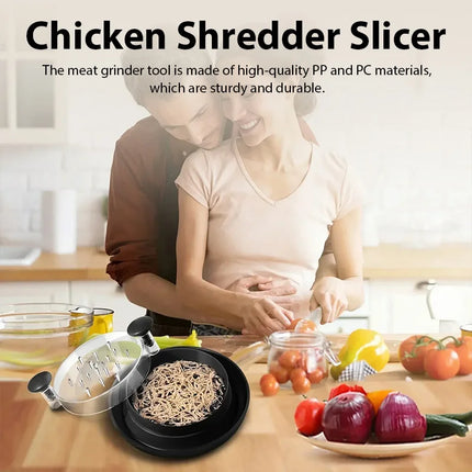 Chicken Shredder Non-Slip Meat Grinders For Pork Beef Cooked Chicken Breasts Vegetable Kitchen Tool Ergonomic Handle Shredder
