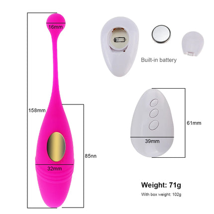 Panties Wireless Remote Vibrator Vagina Vibrating Egg Wearable Balls Vibrators G Spot Clitoris Massager Adult Sex Toys for Women