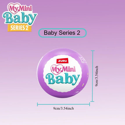 Zuru Surprise Doll Surprise Series2 My Mini Baby Collectible Mystery Capsule 5 Mystery Toys Collectibles Miniature Novelty Toys
