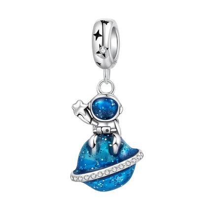 S925 Sterling Silver Charm Bead Angel Prayer Travel Memorial Pendant Fine Birthday Gift Fit Bangle Bracelet Necklace DIY Jewelry