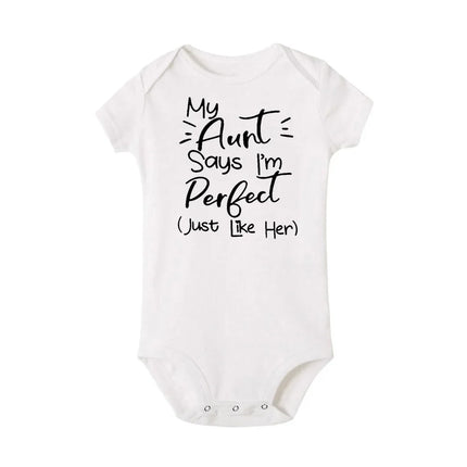 Don't Make Me Call My Crazy Uncle Funny Infant Rompers Fashion Baby Bodysuit Boys Girls Clothes Newborn Cute Toddler Jumpsuit