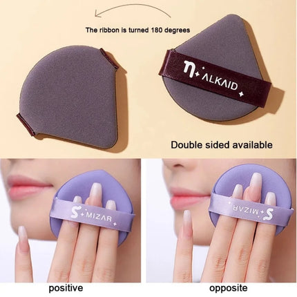 New Hydrophilic polyurethane Round Face Powder Soft Dry and Wet Dual-use Cosmetic Puff Washable Lightweight Makeup Sponge