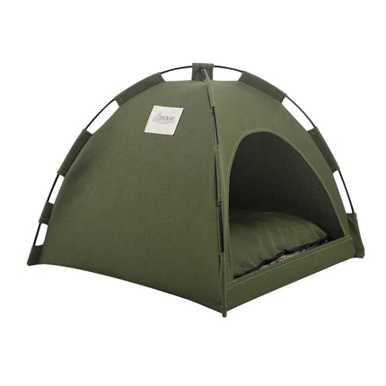 Foldable Pet Cat Tent Bed Four Seasons Universal for Cat and Dog Pet Nest Summer Cool Mat Portable Breathable Cat House Cave Hut